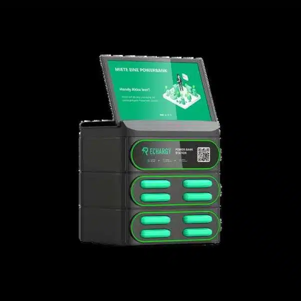Rechargy Powerbank-Station Kompakt als Tischmodell