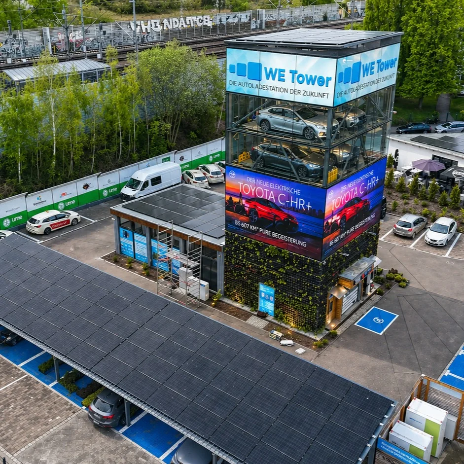 WeTower Berlin aus der Luft